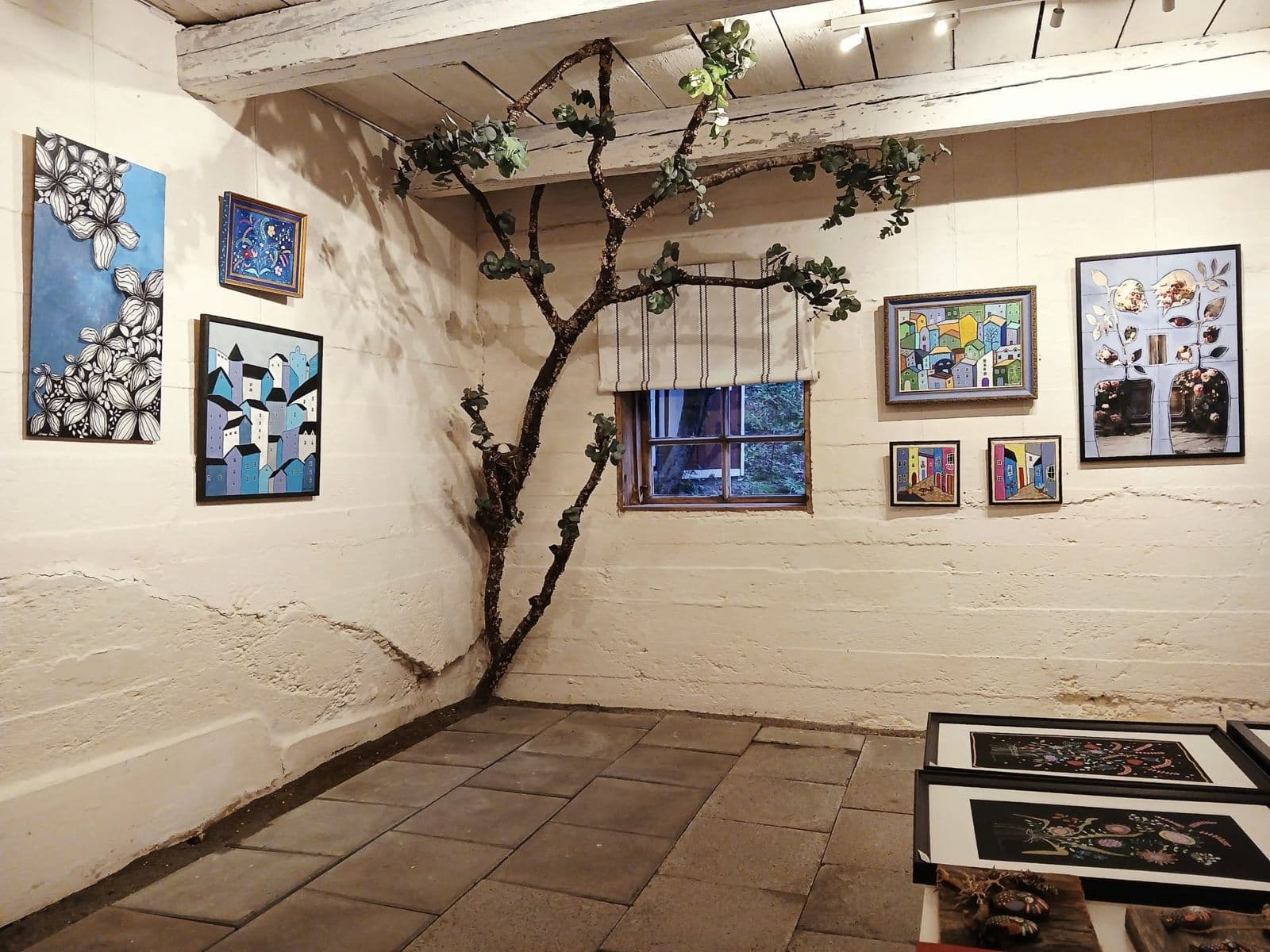 Näyttely myllyn galleriassa